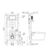 унитаз-биде BRUNNEN WAL BS-3001 Max