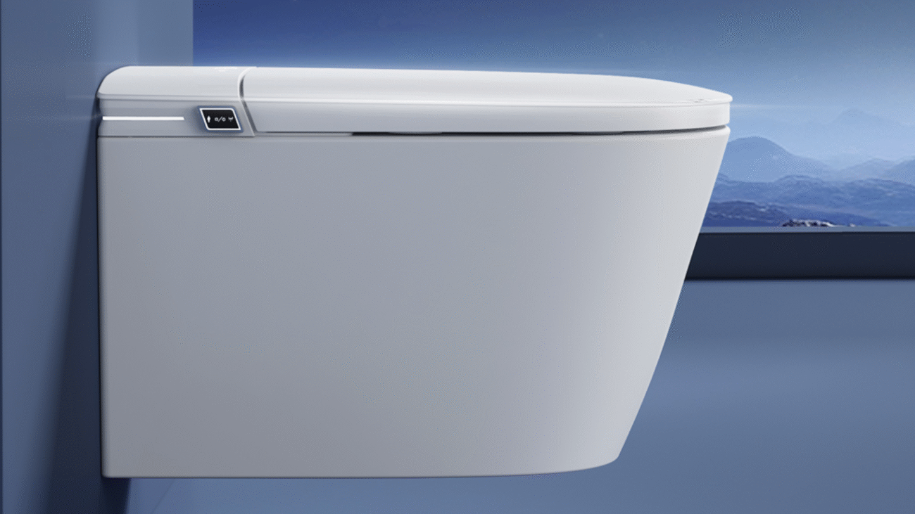 Как крепится умный унитаз