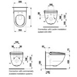 Laufen Cleanet Riva черный